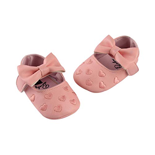 DEBAIJIA Zapatos, Plataforma Bebé-Niñas, Hs01 Rosa, 18 EU