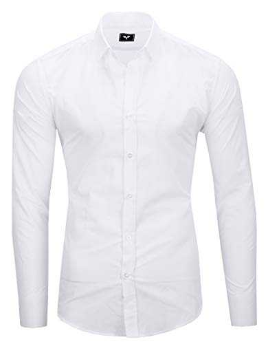 Kayhan Hombre Camisa, TwoFace als Uni Classic/White XL